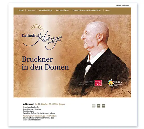 Referenz: Kathedralklänge - Bruckner in den Domen